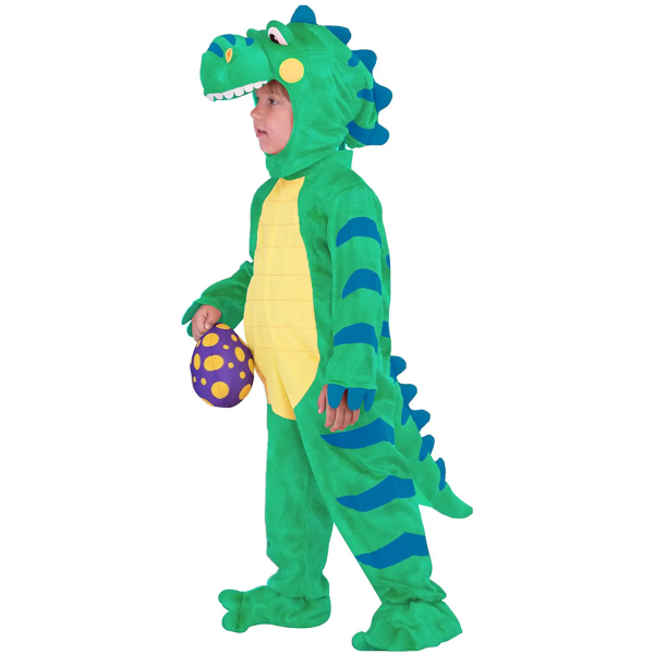 Kids Orange T-rex Halloween Costume