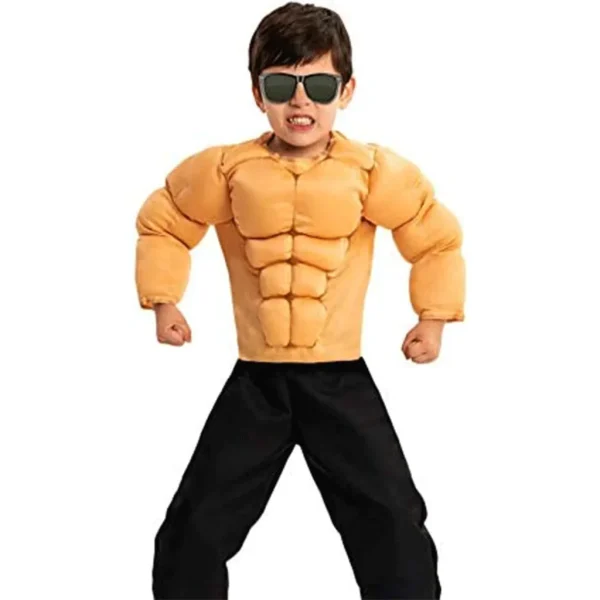 Child Boy Body Builder Halloween Costume