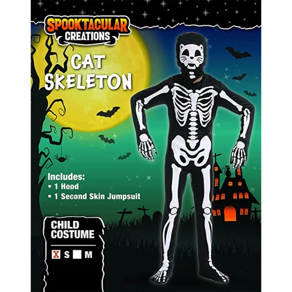 Boys Skeleton Halloween Costume