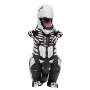 Child Inflatable Skeleton Dinosaur Halloween Costume