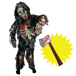 Kids Halloween Deluxe Zombie Costume -3T