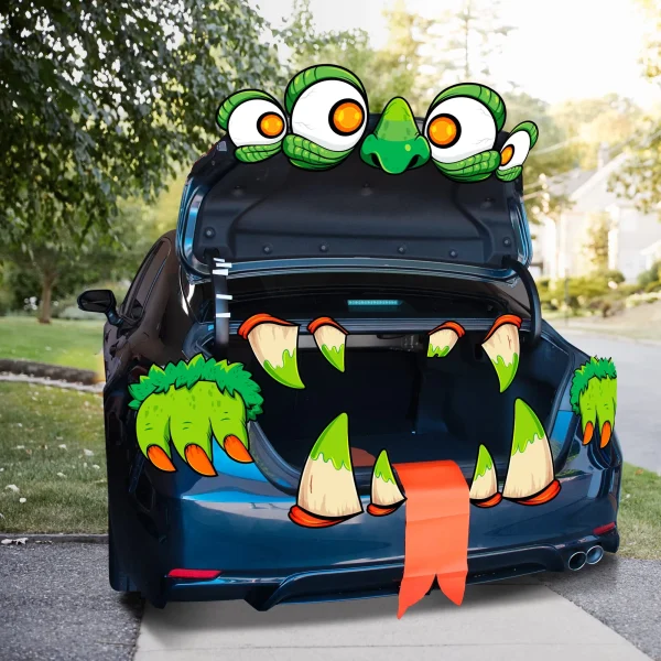 Halloween 3D Monster Trunk or Treat Decorating Kits