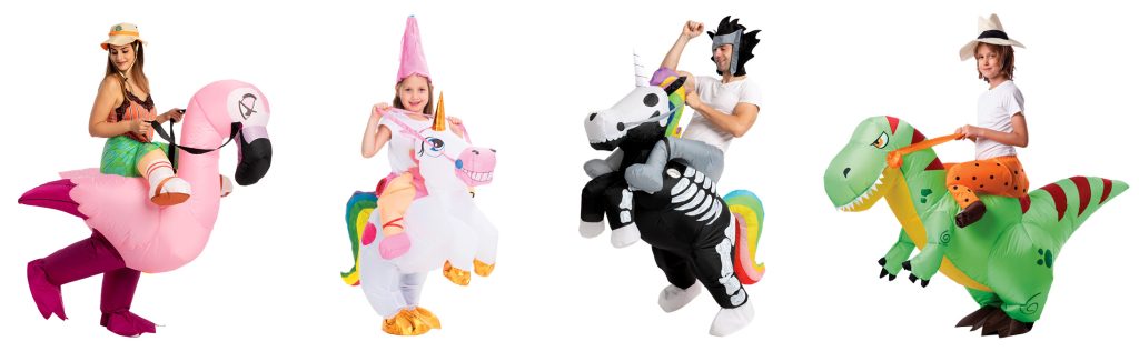 ride on inflatable costume ideas
