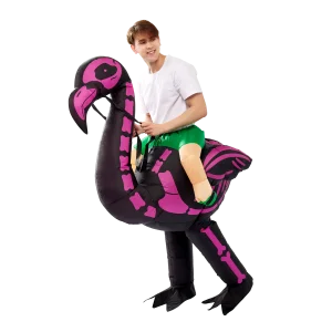 Adult Inflatable Ride on Flamingo Halloween Inflatable