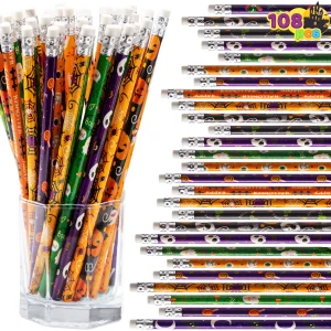 108Pcs Halloween Pencil