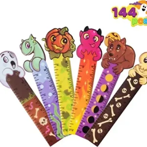 144Pcs Halloween Bookmark Rulers