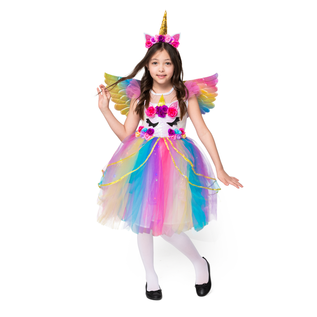 light up unicorn princess costume
