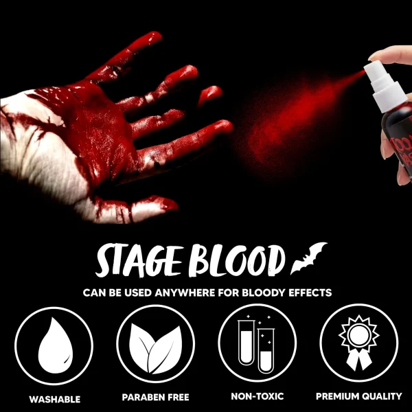 3pcs Halloween Fake Blood Gel