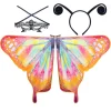 Adult Women Butterfly Wings -Warm color