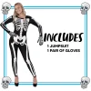 Women Glow-In-The-Dark Skeleton Lady Costume