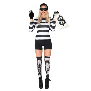 Adult Women Robber Girl Costume