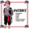 Baby Boy Striped Pirate Costume