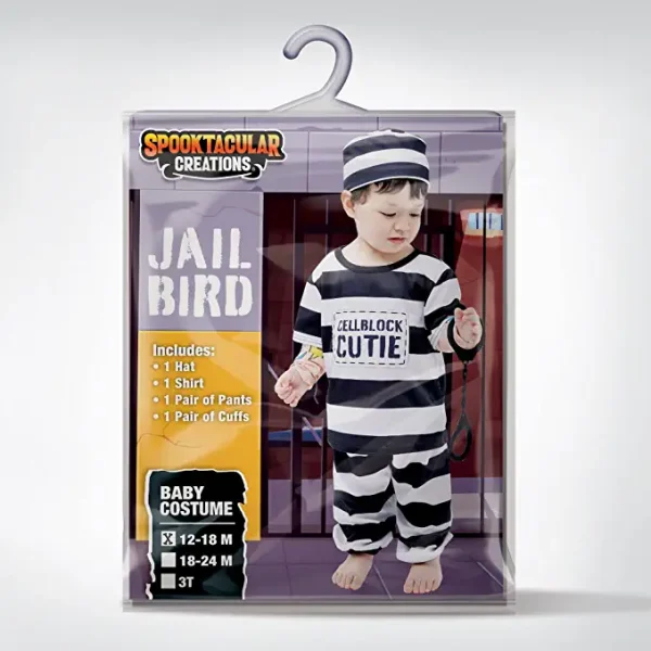 Baby Jailbird Halloween Costume