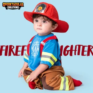 Baby Unisex Mini Firefighter Costume