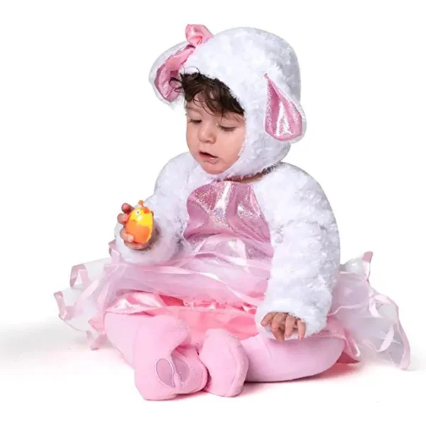 Baby Unisex Pink Lamb Costume