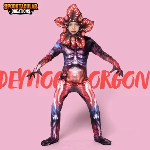 Boy Demogorgon Scary Flower Monster Costume