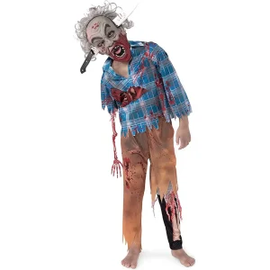 Kids Wounds Zombie Halloween Costume -M