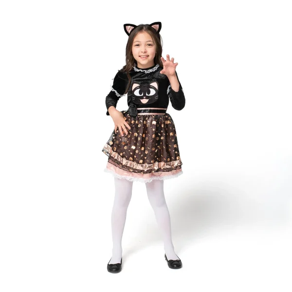 Kids Halloween Cat Costume -3T