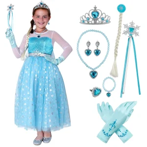 Girls Ice Princess Halloween Costume