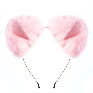 Fox Ears Headband Costume Accessories – Pink