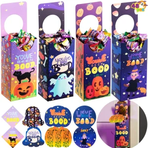 Halloween “You’ve been booed ” candy box, 52 Pcs