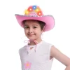 LED Light up Pink Cowboy Hat