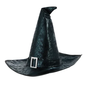 Leather Style Witch Hat