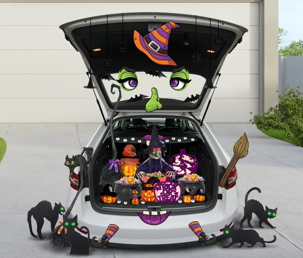 witch trunk or treat ideas