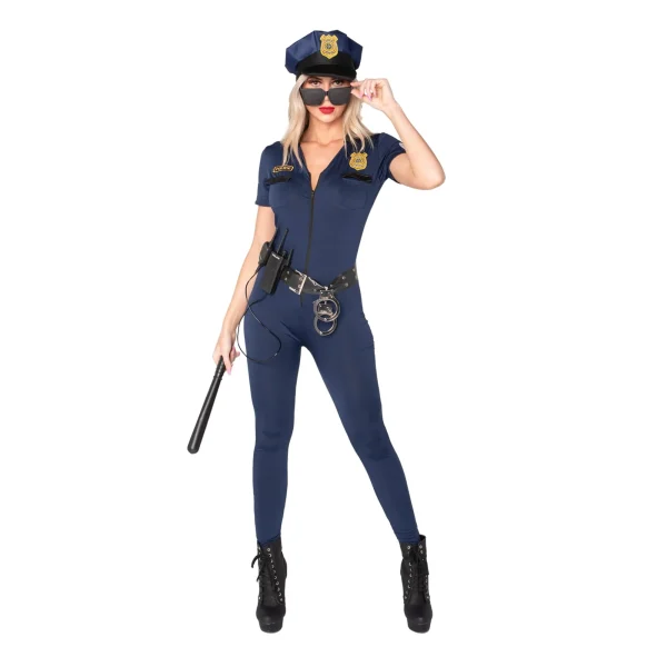 Women Police Halloween Costume