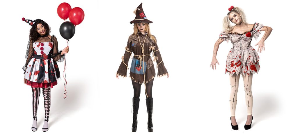 Scary womens halloween costumes
