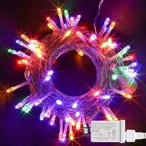 100 LED Clear Wire String Lights 42.98ft