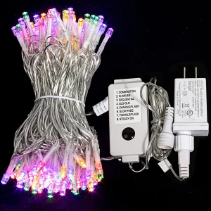150 LED Clear Wire String Lights 53.98ft