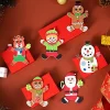 16pcs Kids DIY Craft Foam Christmas Ornaments