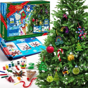 2022 Christmas Advent Calendar Art and Craft Ornament Creation
