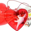 28Pcs Dinosaur Figure Filled Hearts Set with Valentines Day Cards