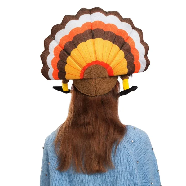 2Pcs Thanksgiving Turkey Hat