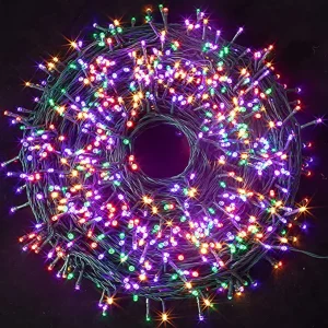 800 LED Green Wire String Lights 271.98ft