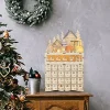 24 Days DIY Countdown Wooden Drawer Advent Calendar