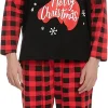 Black Moose Matching Family Pajamas Sets