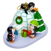 Resin Penguin Christmas Ornament