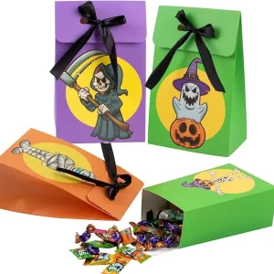 Halloween Teenager Goody Paper Boxes