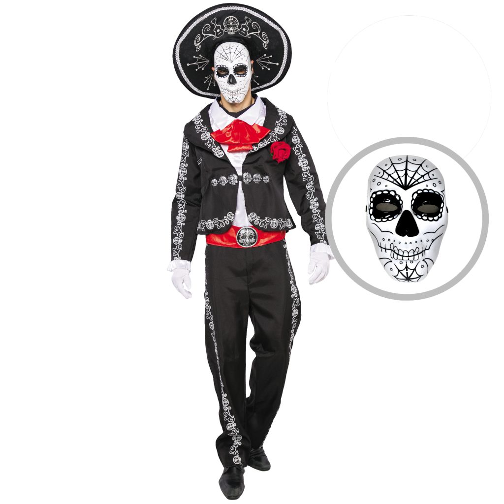 day of the dead mens costume