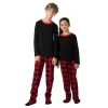 Matching Family Christmas Pajamas Red Plaid Set