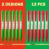 12pcs Christmas Themed Gel Pens