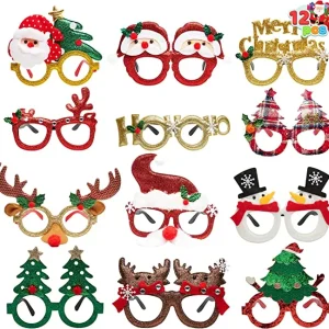 12Pcs Christmas Party accessories Frame
