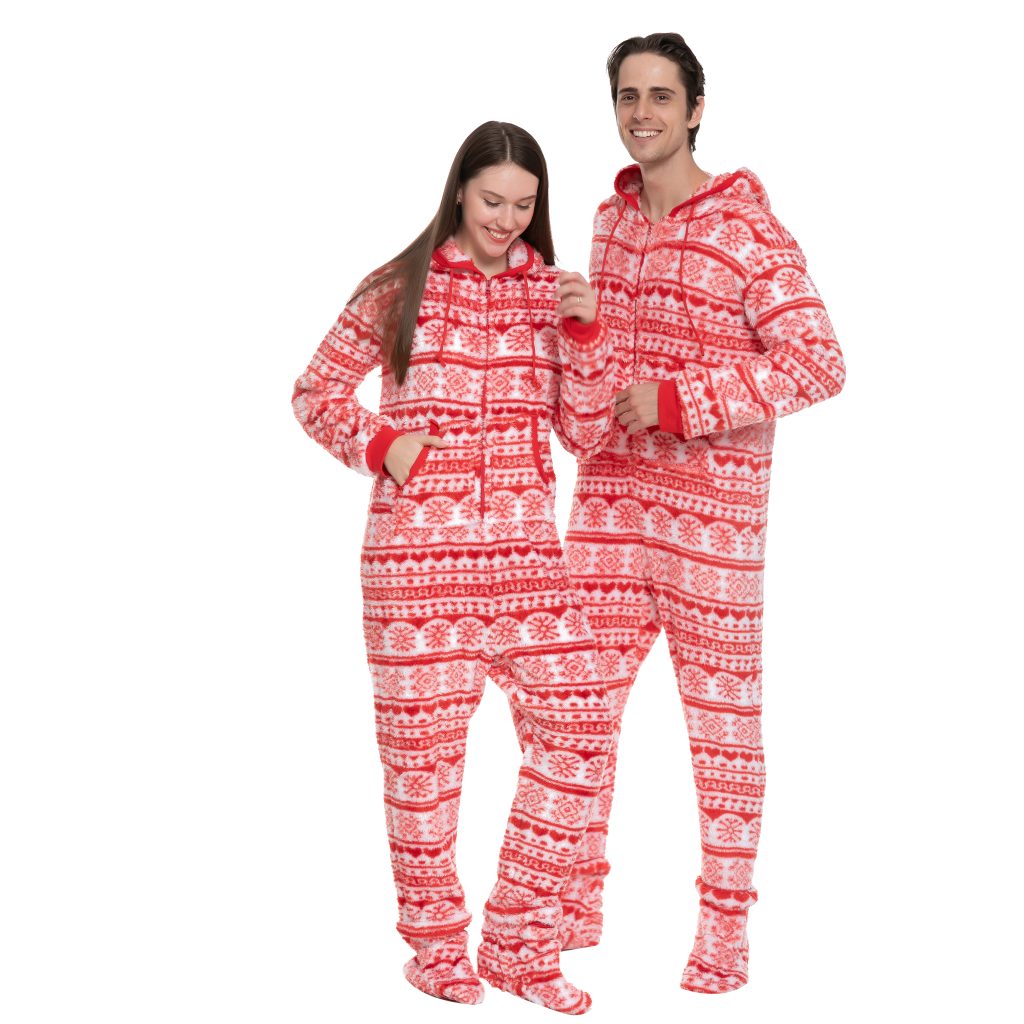 Matching Christmas pajamas for couples