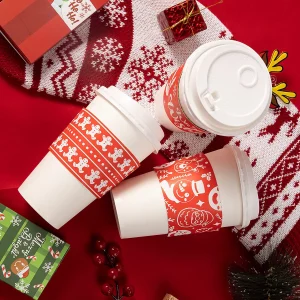 36pcs Christmas Coffee Cup Sleeves