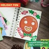 36ps Make A Face Christmas Stickers Sheets