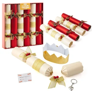 6pcs Christmas Party Crackers