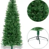 7ft Slim Artificial Christmas Tree With 892 PVC Branch Tips